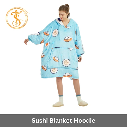 Sushi Blanket Hoodie